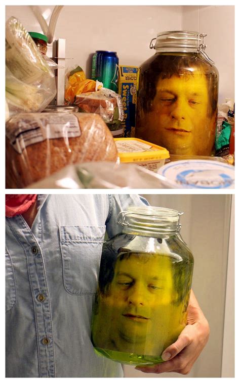 Head In A Jar Printable